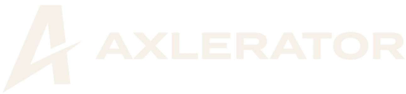 The Axlerator logo